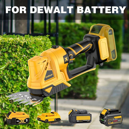 Cordless Hedge Trimmer for Dewalt 20V MAX Battery (No Battery) - Electric Hedge Trimmer Cordless Grass Trimmer, Bush Trimmer & Grass Shears for Yard，Brushless Motor，Powerful & Lightweight