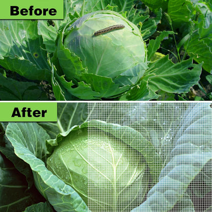 Garden Netting Ultra Fine 8x10ft, Insect Net Bug Mesh for Garden Plants