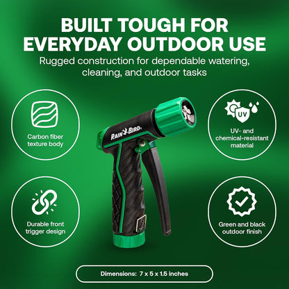 TRNZL8PRT 8-Pattern Rear Trigger Garden Hose Nozzle