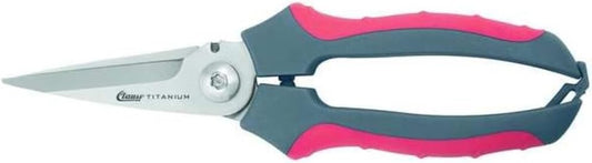 8" Titanium Snips with Wire Cutter