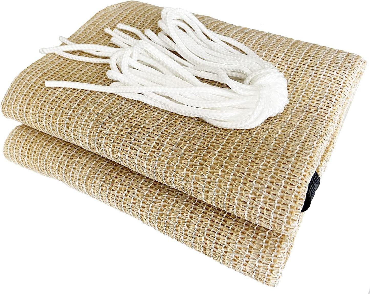 HDPE 50% Sun Block Garden Netting Mesh (6'x3', Green)