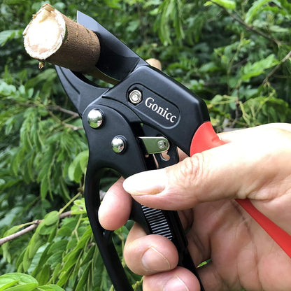 8.5" Professional Rotating Bypass Titanium Pruning Shears(GPPS-1014)