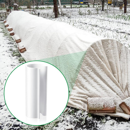 32 Pack 2.4" PVC Pipe Clips Cover Clamp, for 1/2 Inch PVC Pipe, White