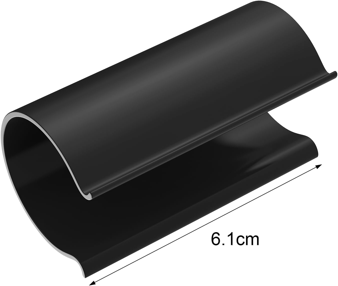 32 Pack 2.4" PVC Pipe Clips Cover Clamp, for 1/2 Inch PVC Pipe, White