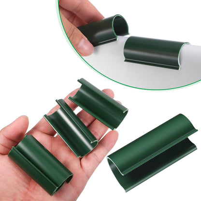 32 Pack 2.4" PVC Pipe Clips Cover Clamp, for 1/2 Inch PVC Pipe, White