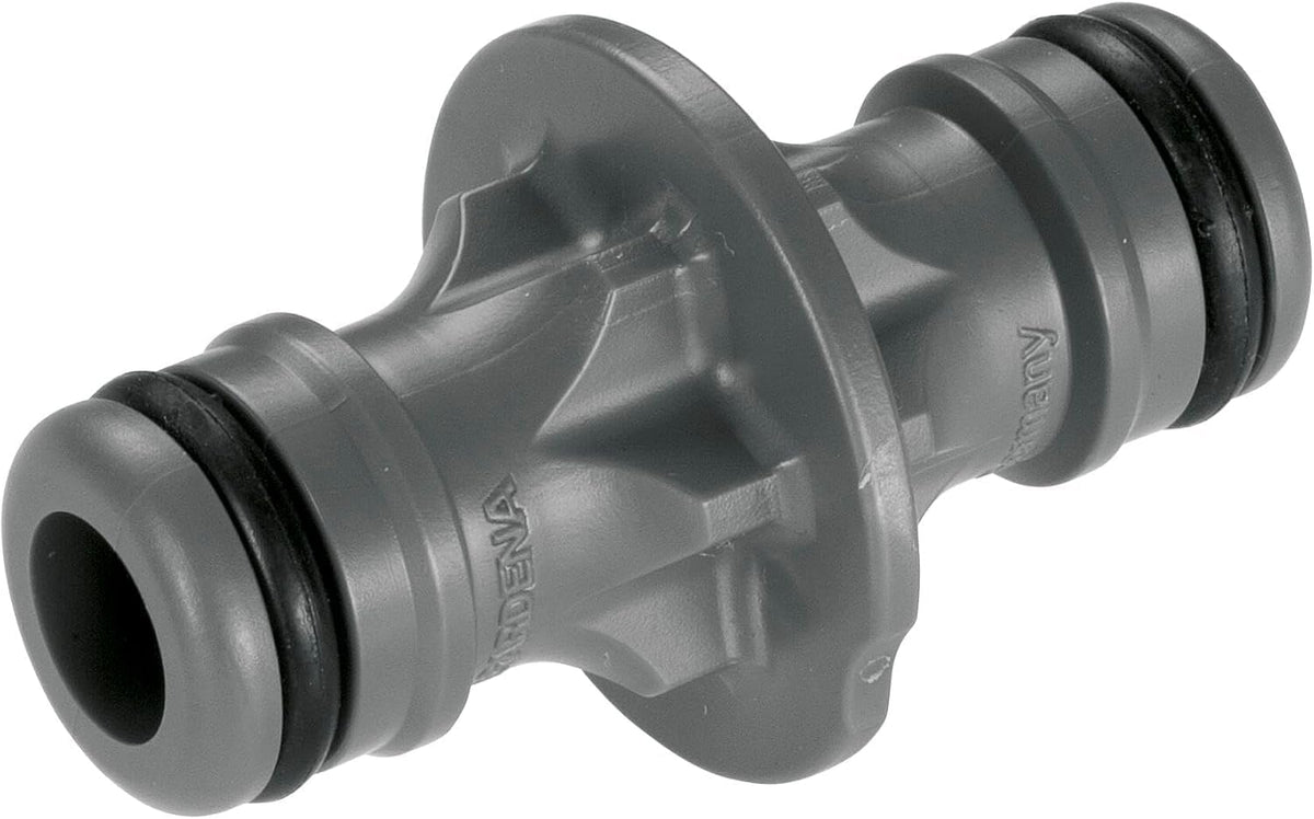 coupling, connection piece for secure hose connection, connection of two hoses for extension, to the transition from 13 mm (1/2) to 13 mm (1/2) hoses, packed (2931-20) (Pack of 1)