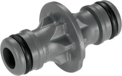 coupling, connection piece for secure hose connection, connection of two hoses for extension, to the transition from 13 mm (1/2) to 13 mm (1/2) hoses, packed (2931-20) (Pack of 1)
