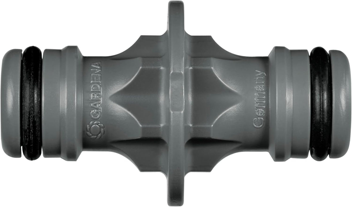 coupling, connection piece for secure hose connection, connection of two hoses for extension, to the transition from 13 mm (1/2) to 13 mm (1/2) hoses, packed (2931-20) (Pack of 1)
