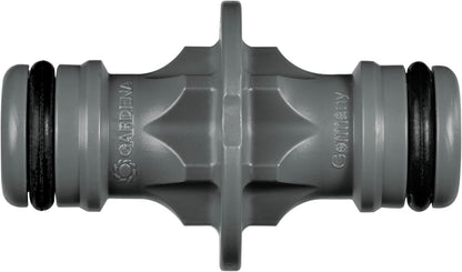 coupling, connection piece for secure hose connection, connection of two hoses for extension, to the transition from 13 mm (1/2) to 13 mm (1/2) hoses, packed (2931-20) (Pack of 1)