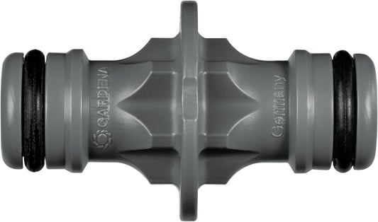 coupling, connection piece for secure hose connection, connection of two hoses for extension, to the transition from 13 mm (1/2) to 13 mm (1/2) hoses, packed (2931-20) (Pack of 1)