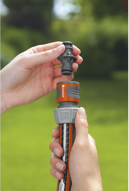 coupling, connection piece for secure hose connection, connection of two hoses for extension, to the transition from 13 mm (1/2) to 13 mm (1/2) hoses, packed (2931-20) (Pack of 1)