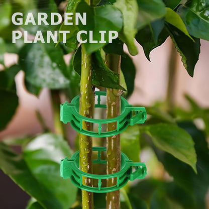 200PCS Green Plant Support Clips, Tomato Clips, Garden Clips, Trellis Clips, Vine Clips for Climbing Plants to Prevent Tomatoes from Pinching or Falling Off