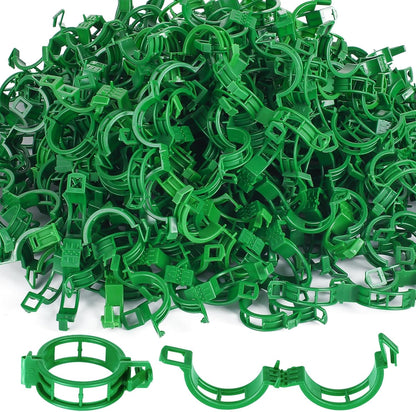 200PCS Green Plant Support Clips, Tomato Clips, Garden Clips, Trellis Clips, Vine Clips for Climbing Plants to Prevent Tomatoes from Pinching or Falling Off