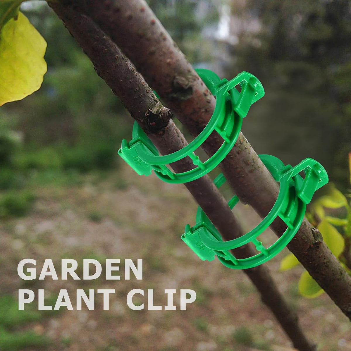 200PCS Green Plant Support Clips, Tomato Clips, Garden Clips, Trellis Clips, Vine Clips for Climbing Plants to Prevent Tomatoes from Pinching or Falling Off