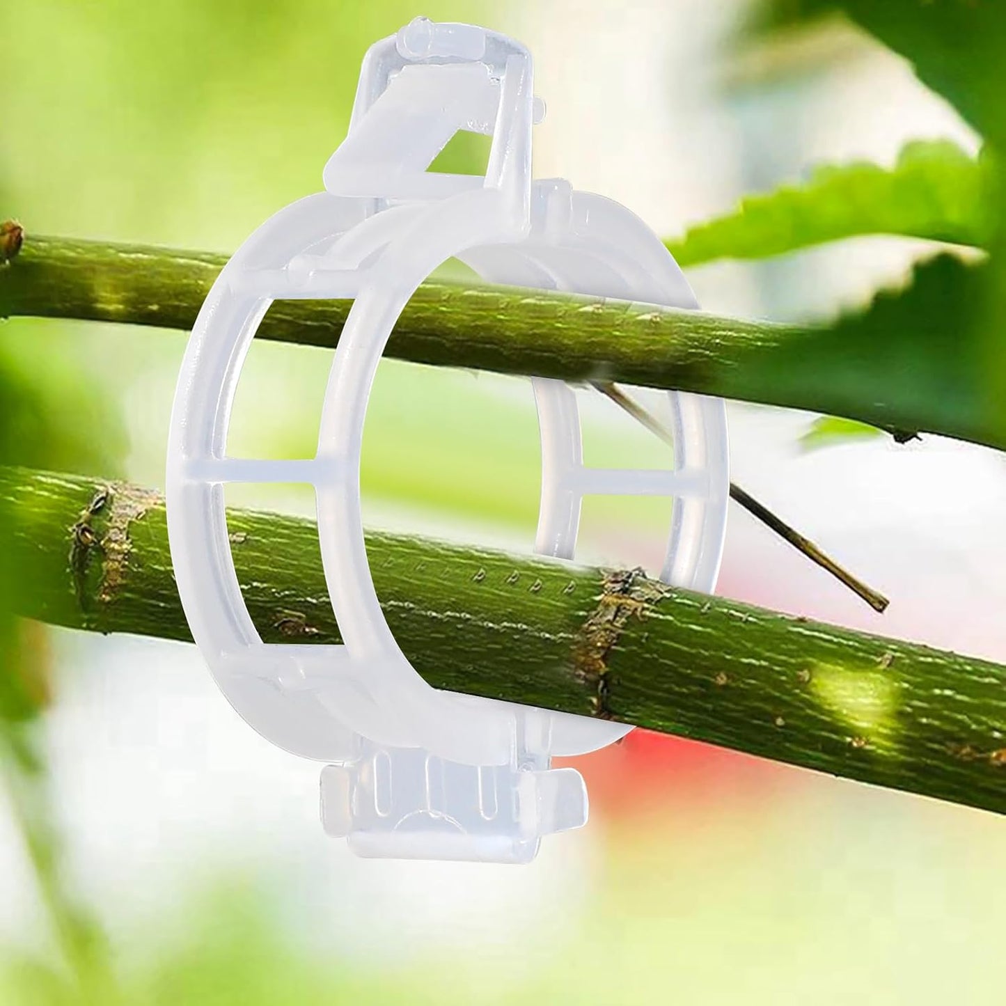 200PCS Green Plant Support Clips, Tomato Clips, Garden Clips, Trellis Clips, Vine Clips for Climbing Plants to Prevent Tomatoes from Pinching or Falling Off
