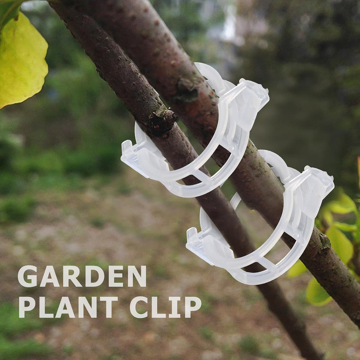 200PCS Green Plant Support Clips, Tomato Clips, Garden Clips, Trellis Clips, Vine Clips for Climbing Plants to Prevent Tomatoes from Pinching or Falling Off