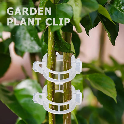 200PCS Green Plant Support Clips, Tomato Clips, Garden Clips, Trellis Clips, Vine Clips for Climbing Plants to Prevent Tomatoes from Pinching or Falling Off