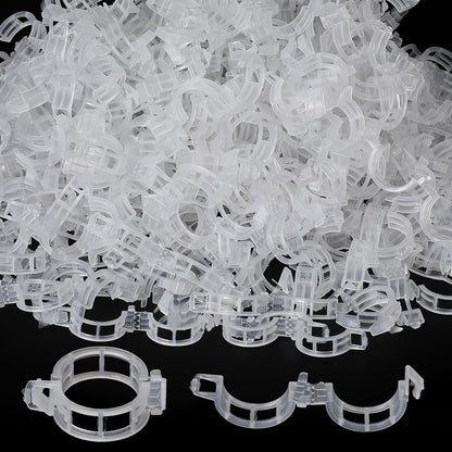 200PCS Green Plant Support Clips, Tomato Clips, Garden Clips, Trellis Clips, Vine Clips for Climbing Plants to Prevent Tomatoes from Pinching or Falling Off
