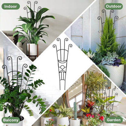 32.6in Monstera Plant Support Trellis for Indoor Plants, 2P