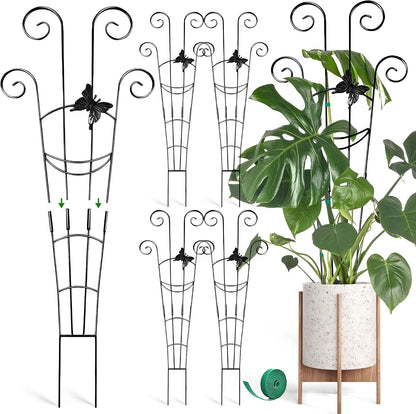 32.6in Monstera Plant Support Trellis for Indoor Plants, 2P