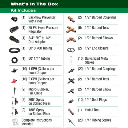 LNDDRIPKIT Drip Irrigation Kit