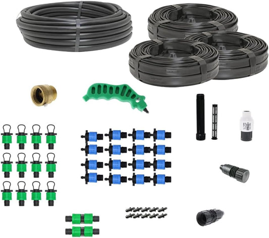 Drip Irrigation Kit for Row Crops - Kit Size : Premium