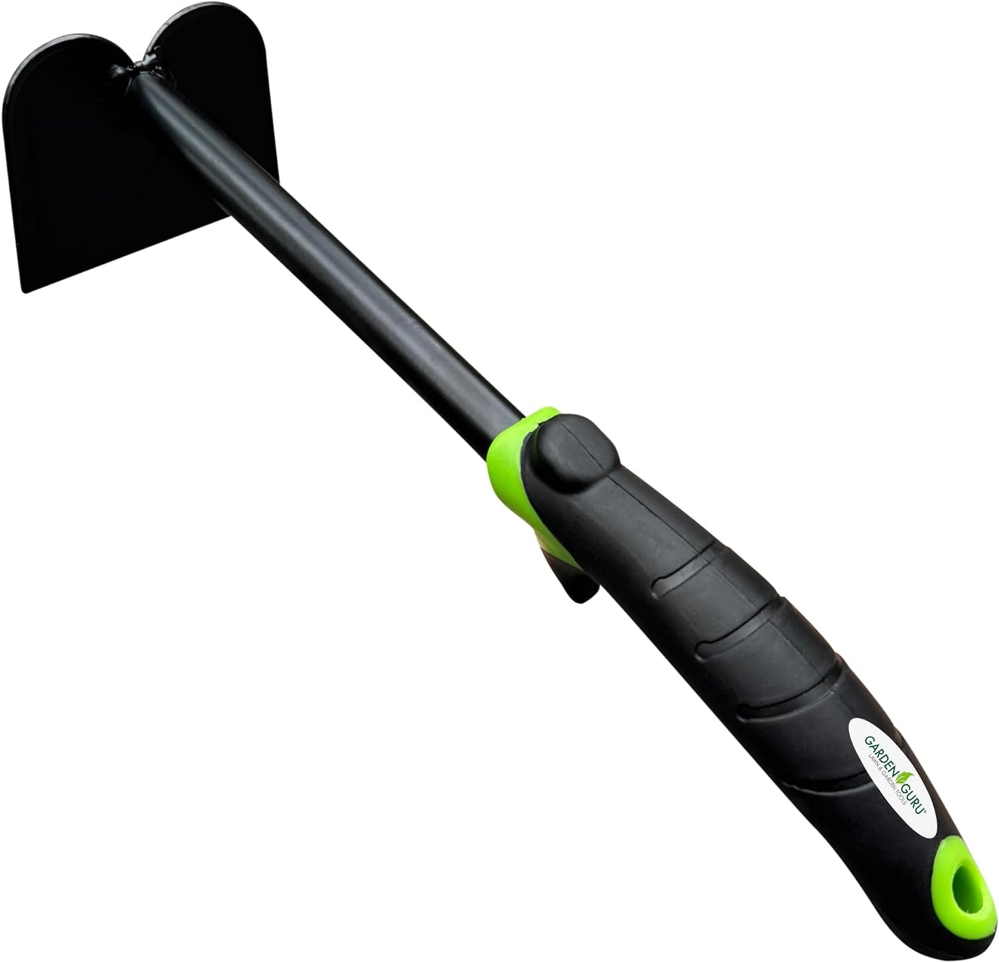 Hand Hoe Tiller Cultivator Tool - Carbon Steel for Ultimate Strength - Rust Resistant - Ergonomic Handle - Great for Gardening Digging Tilling Planting Cultivating Loosening