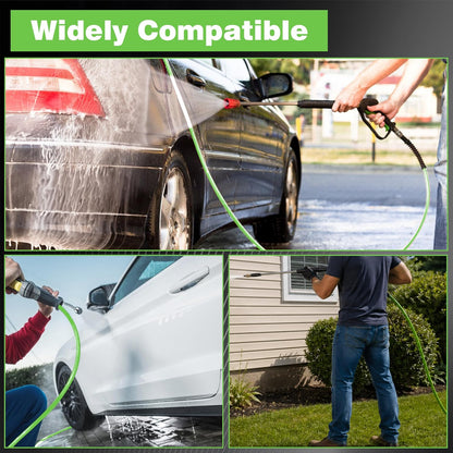Retractable Pressure Washer Hose Reel, 1/4" x 60ft