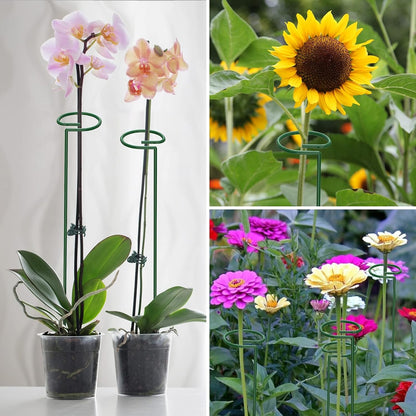 24 in Plant Stakes, 12 Pack Garden Plant Support Stakes(12" or 24")