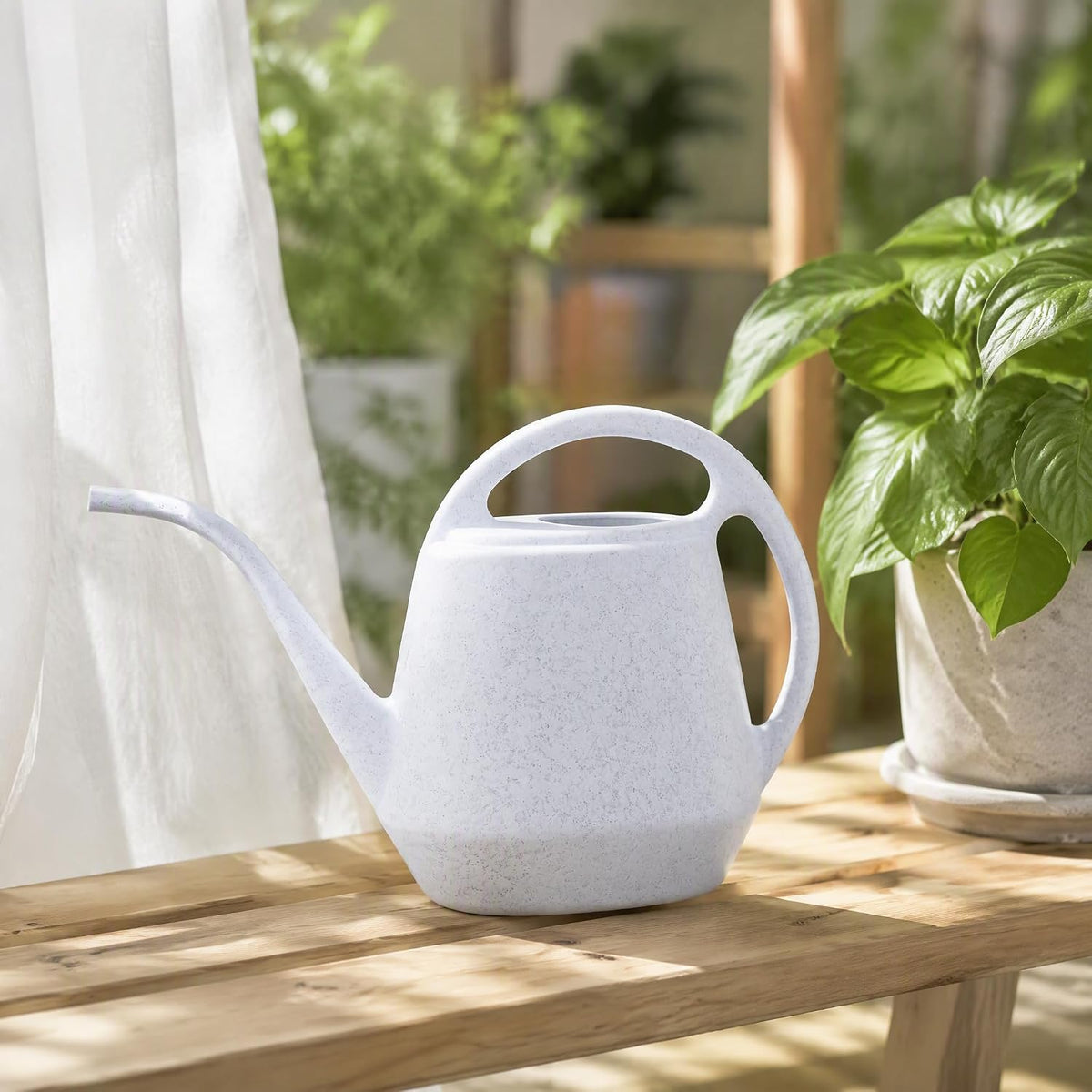Plastic Watering Can, 1-Gallon