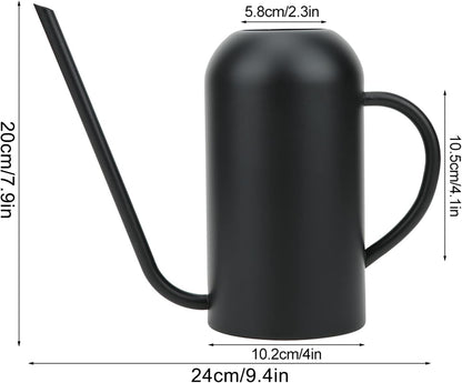 Long Spout Watering Can, 1.5L/50oz Stainless Steel Sprinkling Can Pot for Indoor Plants House Plants Flower Watering Pot Outdoor for Succulent Bonsai Garden