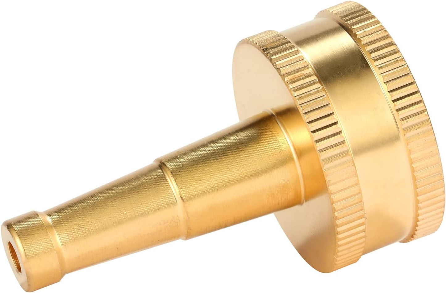 Heavy-Duty Brass Hose Nozzle, Adjustable Twist Hose Nozzle, Jet Sweeper Nozzle, Garden Sprayer