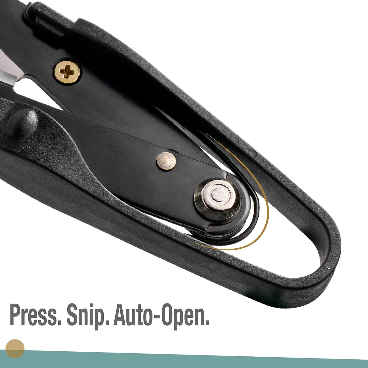 Premium Thread Snips - Thread, Yarn, Embroidery Snipper for Sewing, Quilting, Knitting, Jewelry Making - High-Carbon Steel Blades with Protective Cap and Lanyard