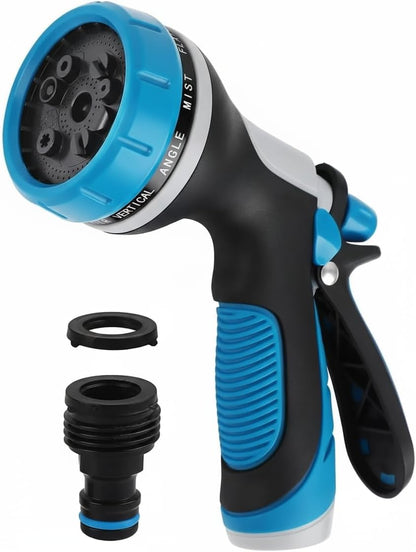 Garden Hose Nozzle with Adjustable 10 Watering Patterns Hose Spray Nozzle