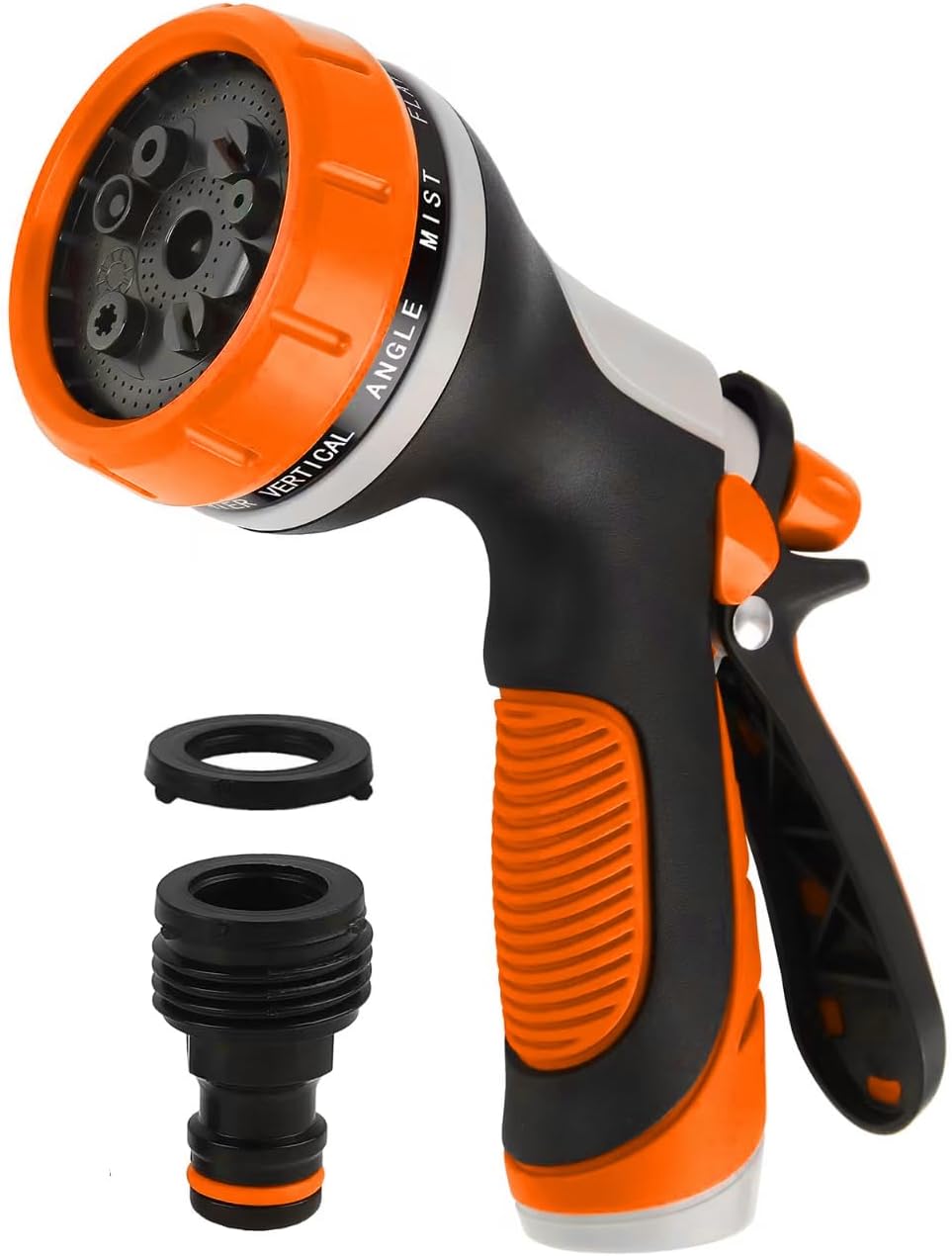 Garden Hose Nozzle with Adjustable 10 Watering Patterns Hose Spray Nozzle
