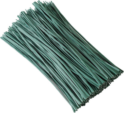 300 Pcs 6 inch Green Plastic Twist Ties, Cable Ties, for Bags, Gardening Tools