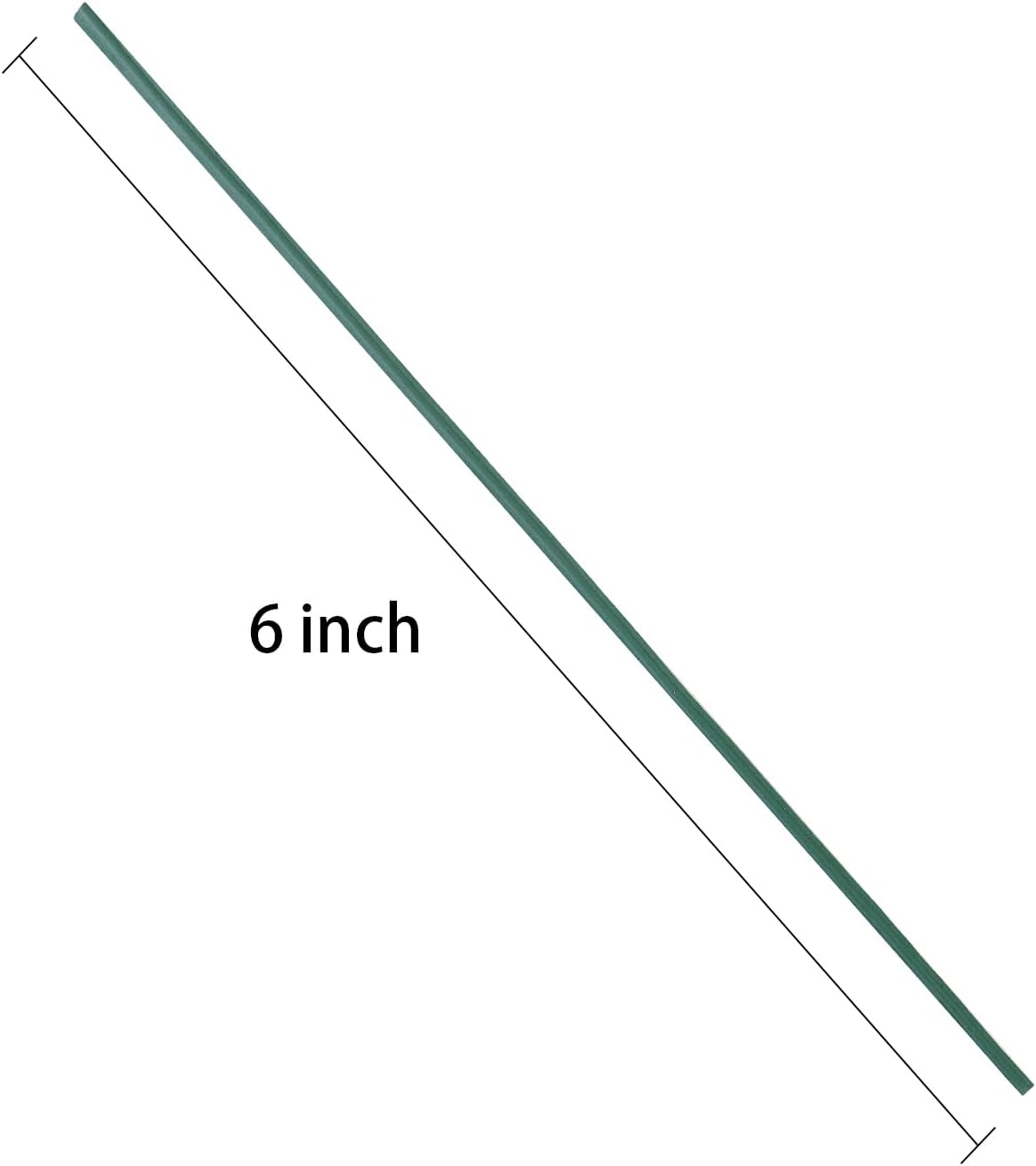 300 Pcs 6 inch Green Plastic Twist Ties, Cable Ties, for Bags, Gardening Tools