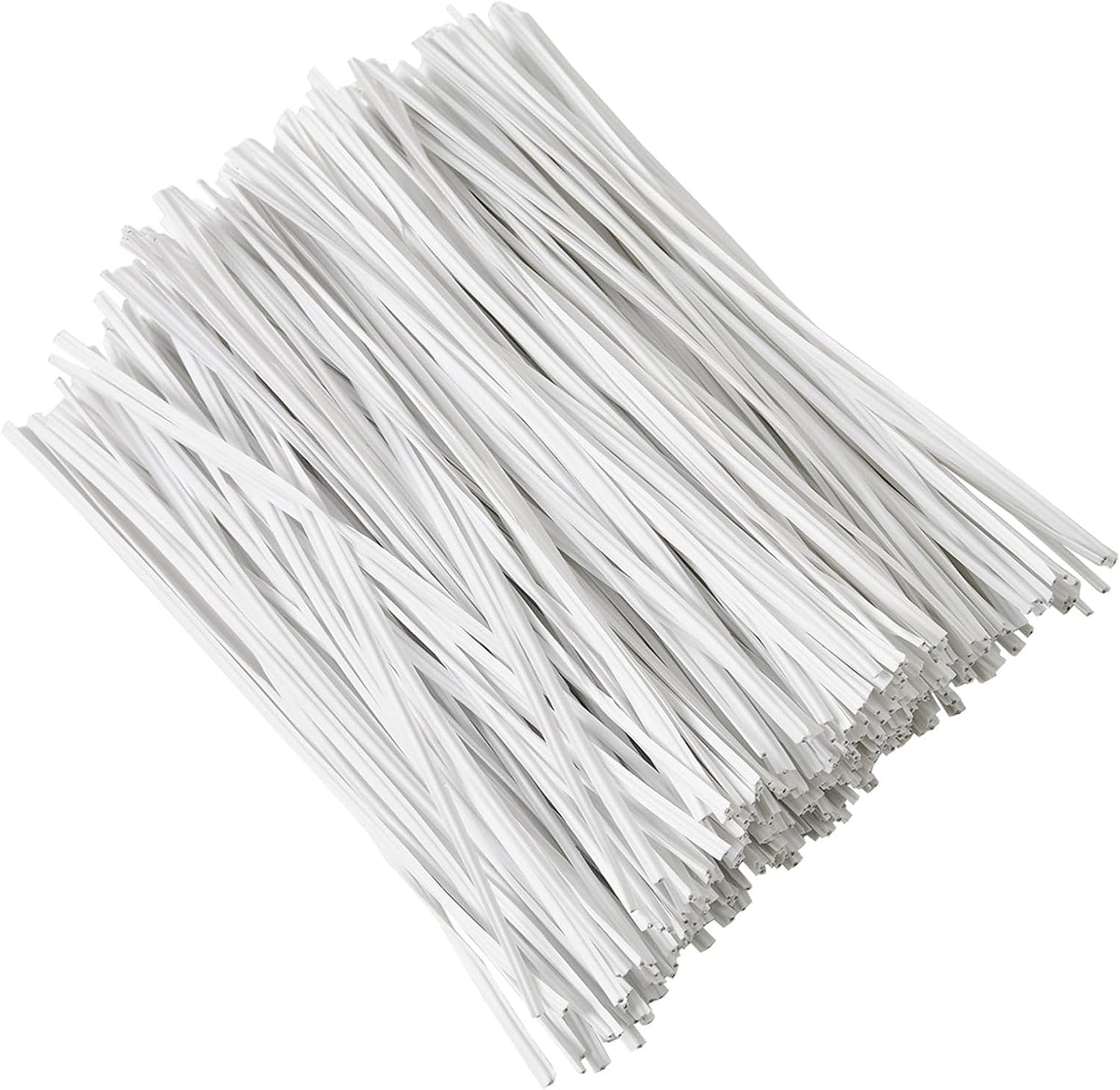 300 Pcs 6 inch Green Plastic Twist Ties, Cable Ties, for Bags, Gardening Tools