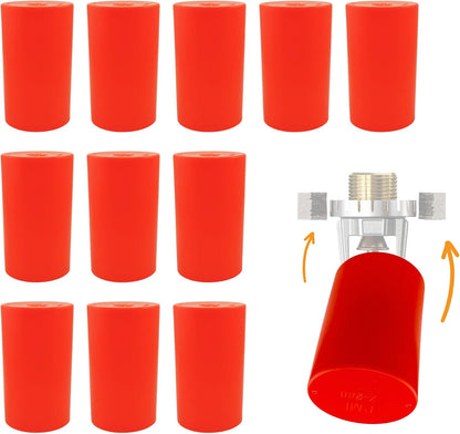 Fire Sprinkler Head Paint Cover - Head Protector, Head Covers for Painting, Protection Covers for Ceiling Pop Out, Head Guard and Head Paint Protection for Covering Recessed Sprinkler Heads - 72 PK