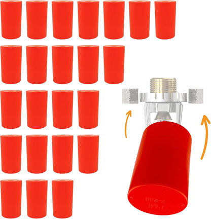 Fire Sprinkler Head Paint Cover - Head Protector, Head Covers for Painting, Protection Covers for Ceiling Pop Out, Head Guard and Head Paint Protection for Covering Recessed Sprinkler Heads - 72 PK