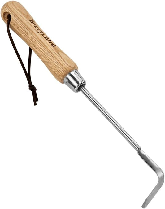 Garden Hook Weeder, L-Shape Single Claw Hook Crack Weeder