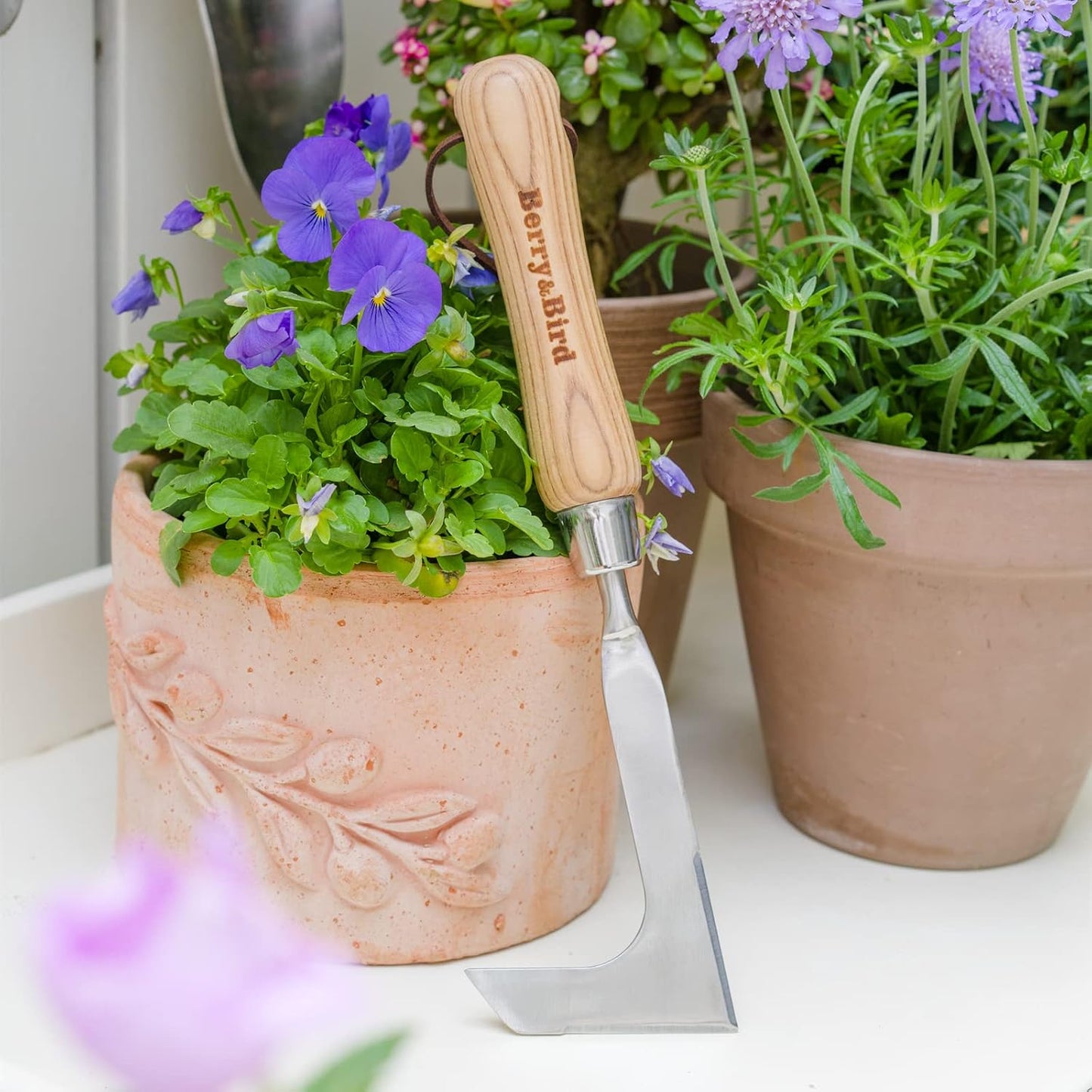 Garden Hook Weeder, L-Shape Single Claw Hook Crack Weeder