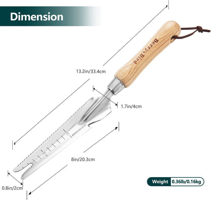 Garden Hook Weeder, L-Shape Single Claw Hook Crack Weeder
