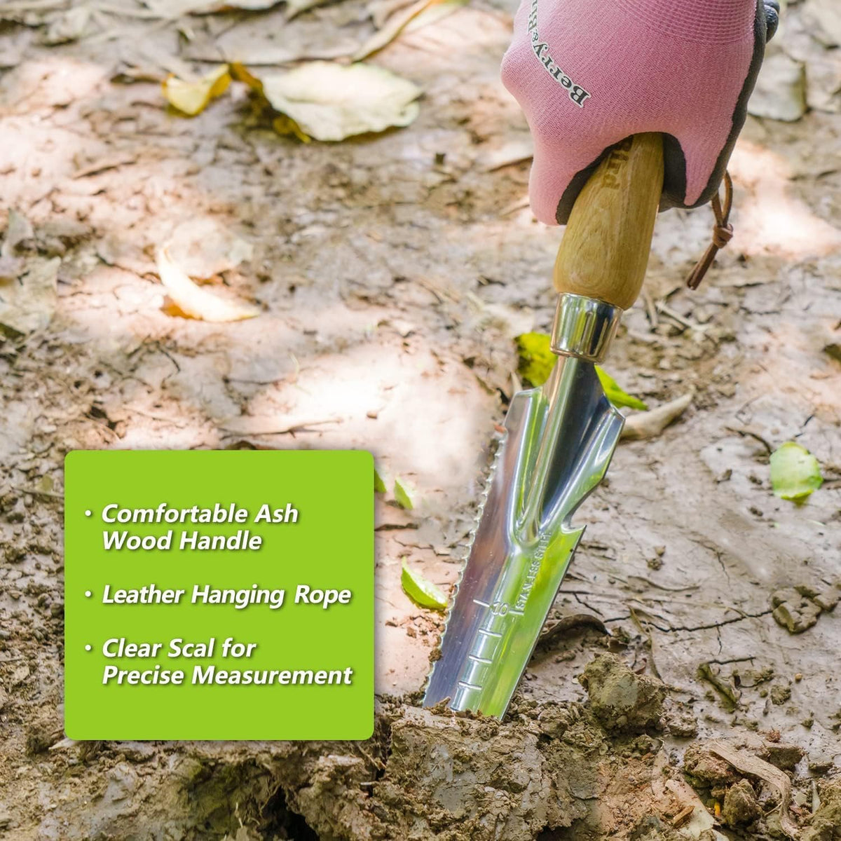 Garden Hook Weeder, L-Shape Single Claw Hook Crack Weeder