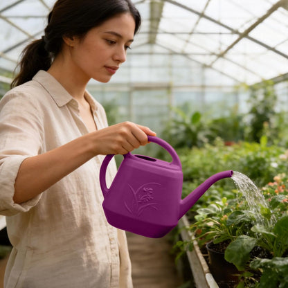 Plastic Watering Can Grip -1/2 Gallon - Blue