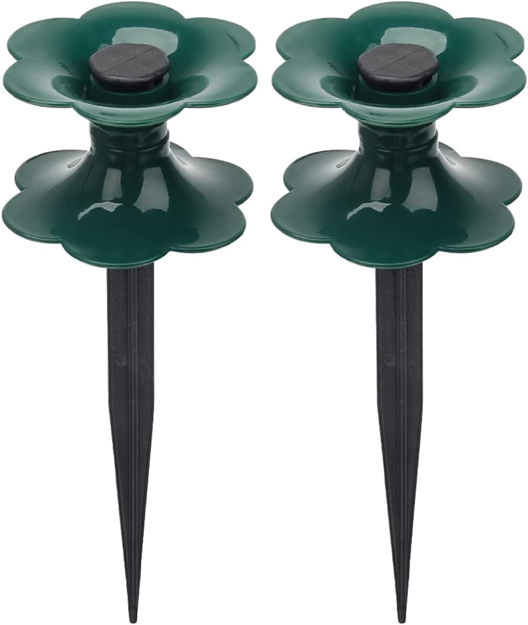 2Pcs Water Hose Reels for Outside, Garden Hose Guide Spikes Stakes