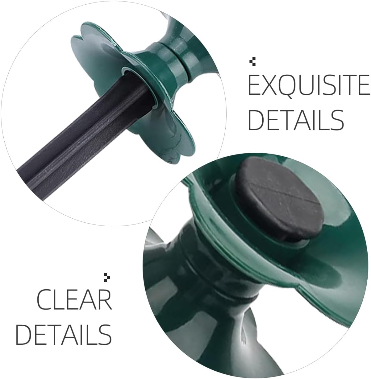 2Pcs Water Hose Reels for Outside, Garden Hose Guide Spikes Stakes