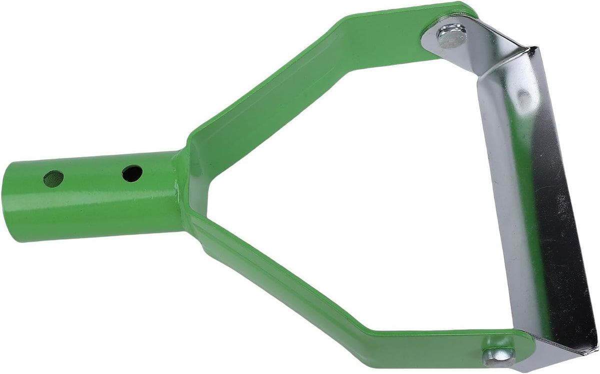 Stirrup Hoe Replacement Head, Hoes Carbon Steel Efficient Scuffle Loop Garden Hoe Durable Hula Action for Weeding Gardening Soil Loosening Stirrup Replacement Head, (Orange)