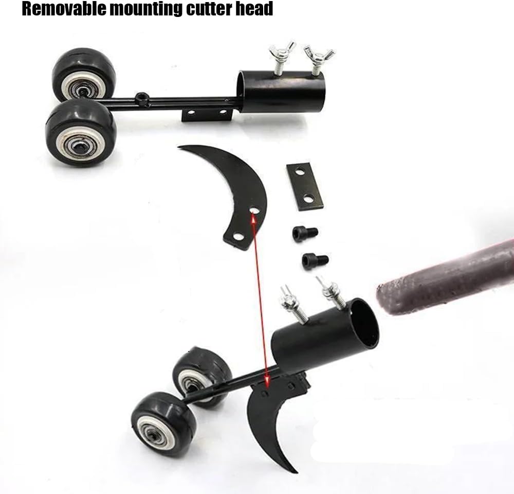Weed Puller Tool with Wheels, Adjustable Weeding Tools Stand Up Weed Puller for Garden Patio Backyard Lawn Sidewalk Driveways Standing Weeds