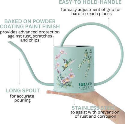Indoor Watering Can & Mist Spray Bottle Set for Indoor Plants - Decorative